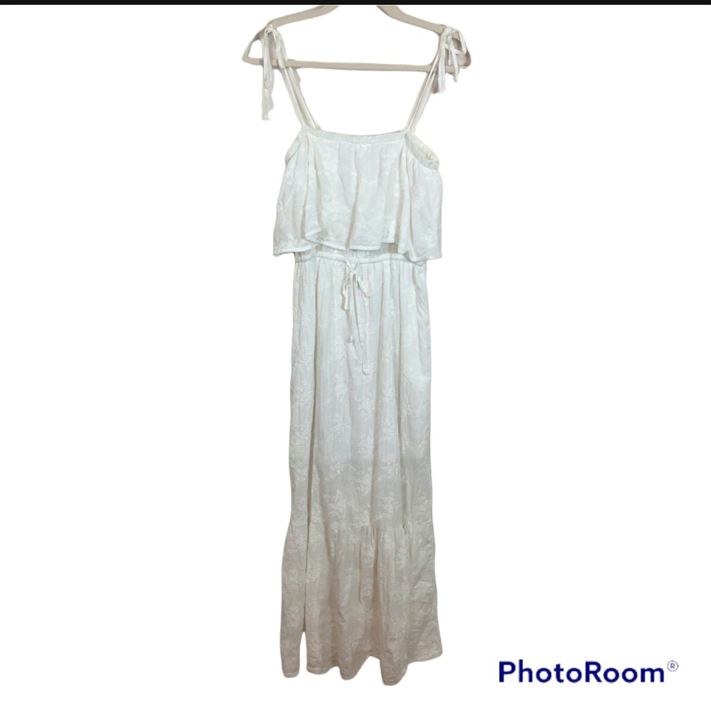 ANTHROPOLOGY Purple Snow White Picnic Dress M